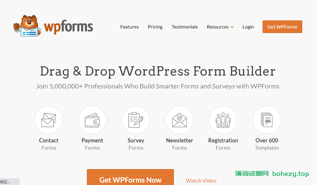 WordPress表单插件WPForms Pro v1.8.1.2破解版