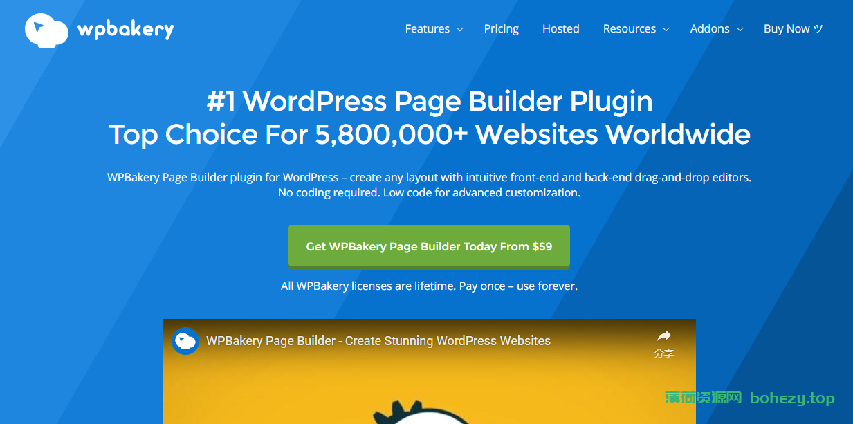 WordPress页面编辑器 WPBakery Page Builder v7.1 破解版下载
